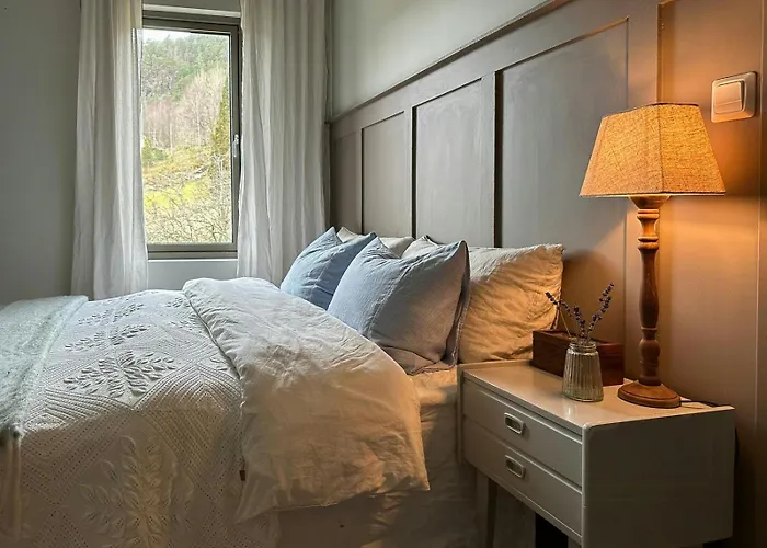 Country With And Dock In Erfjord